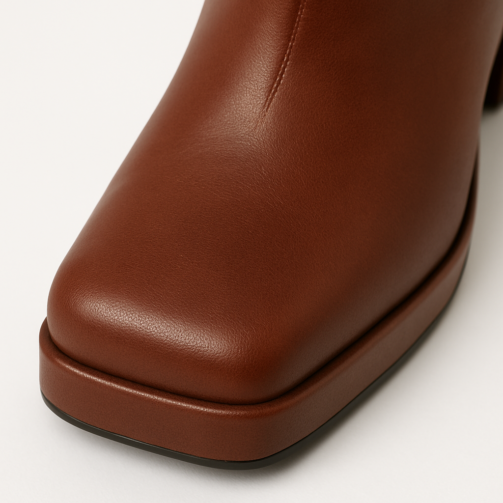 Knee High Leather Boots